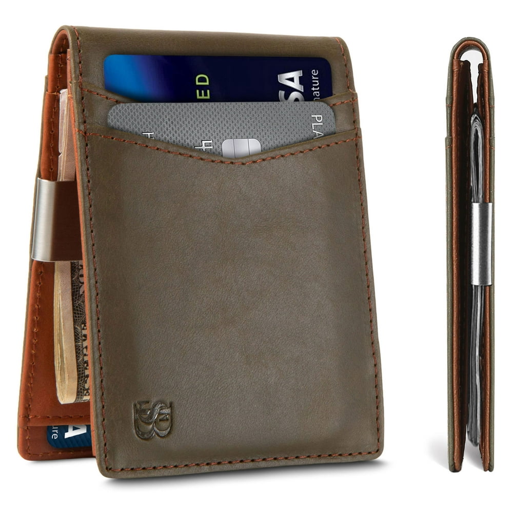 Serman Brands SERMAN BRANDS Money Clip Wallet Mens Wallets slim