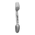 thumbnail image 3 of Cuchara-tenedor giratoria de titanio, utensilio para acampar, senderismo, viajes, vajilla para barbacoa, picnic, compacta, para mochileros, utensilios, 3 of 8