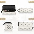 thumbnail image 6 of Hair Tools Storage with Heat Resistant Mat- Small Heart-shaped Pattern Printed Curling Iron Travel Bag/Flat Iron Case for Women, 6 of 8