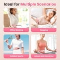 thumbnail image 5 of Cordless Heating Pad for Period Cramps, Heating Belt for Menstrual Cramps with 5 Heat Levels 4 Massage Modes, NTC Safe Temperature Control, Auto Timer, Birthday Christmas Gift for Women Mom Wife, 5 of 11