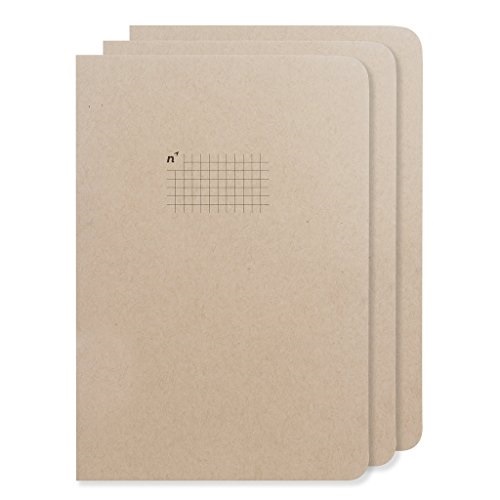 graph paper notebooks 3 journals grid/gridded pages of squares