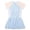 Blue, variant on Girls Swimsuits Beige Girls Rash Guard Bathing Suits Quick Dry Zipper Front Swim Dress Kids UPF 50 Sun Protection Beach Sport Swimwear 9-10 Years