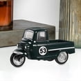 thumbnail image 2 of Modelo de Triciclo Vintage Adorno de Triciclo Modelo de Coche Triciclo Adorno de Coche Adornos de Coche de Escritorio Estatua-B, 2 of 5