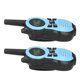 thumbnail image 4 of 2 Piezas Walkie Talkies de Mano 0.5W Radio Inalámbrica de 2 Vías para Exteriores Regalos para Niños NiñosBlue America 462‑467MHZ 22 Canales Distancia de Comunicación de 3 a 5 Millas, 4 of 10