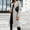 Gray, variant on Outfmvch Jackets for Women Wool Thin Coat Trench Jacket Ladies Slim Long Overcoat Outwear Womens Tops Cardigan for Women Black