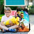 thumbnail image 6 of Retro Gaming 3-Piece Backpack Set – Insulated Lunch Bag & Accessories Pouch, All-Over Print Nostalgic Game Fan Backpack for School, Travel, and Daily Commute, 6 of 6