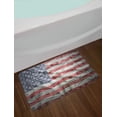 thumbnail image 2 of American Flag Bath Mat, American Dollar on Flag Money Currency Exchange Value Global Finance Idol, Non-Slip Plush Mat Bathroom Kitchen Laundry Room Decor, 29.5 X 17.5 Inches, Multicolor, Ambesonne, 2 of 2