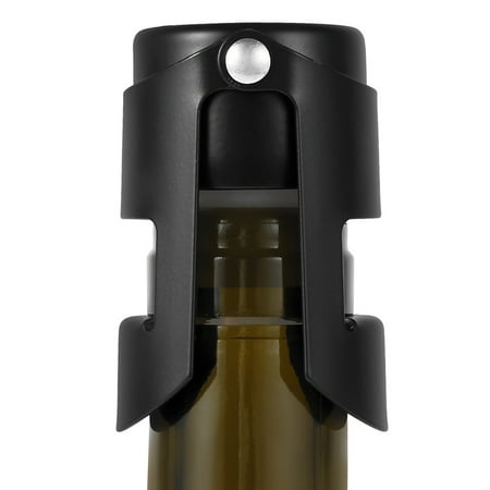 

Vacuum Wine Bottle Stoppers Stainless Steel Wine Stoppers Reusable Champagne Sealer Leak-proof Keep Fresh Wine Preserver for Wine Champagne Bottle Beverage Bottle