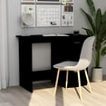 thumbnail image 1 of vidaXL Desk Black 100x50x76 cm Engineered Wood, 1 of 5