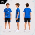 thumbnail image 2 of RBX Boys Athletic Shorts Set - 2 Piece Active Performance Graphic Tee and Mesh Gym Shorts for Boys (8-12), 2 of 7