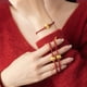 thumbnail image 5 of Pulsera de plata 999 con forma de pie de dragón de Año Nuevo de lingote, pulsera de moneda de cobre del zodíaco de estilo palacio de moda nacional femenina, pulsera del año de nacimiento, 5 of 6
