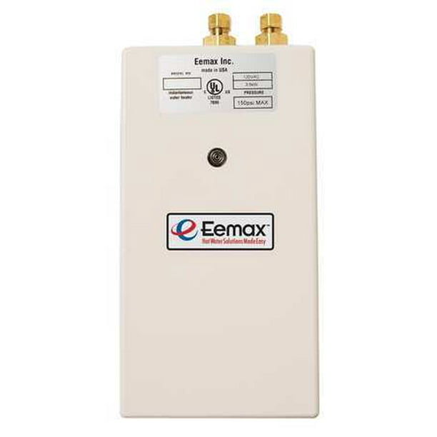 EEMAX Electric Tankless Water Heater,120VAC SP3012