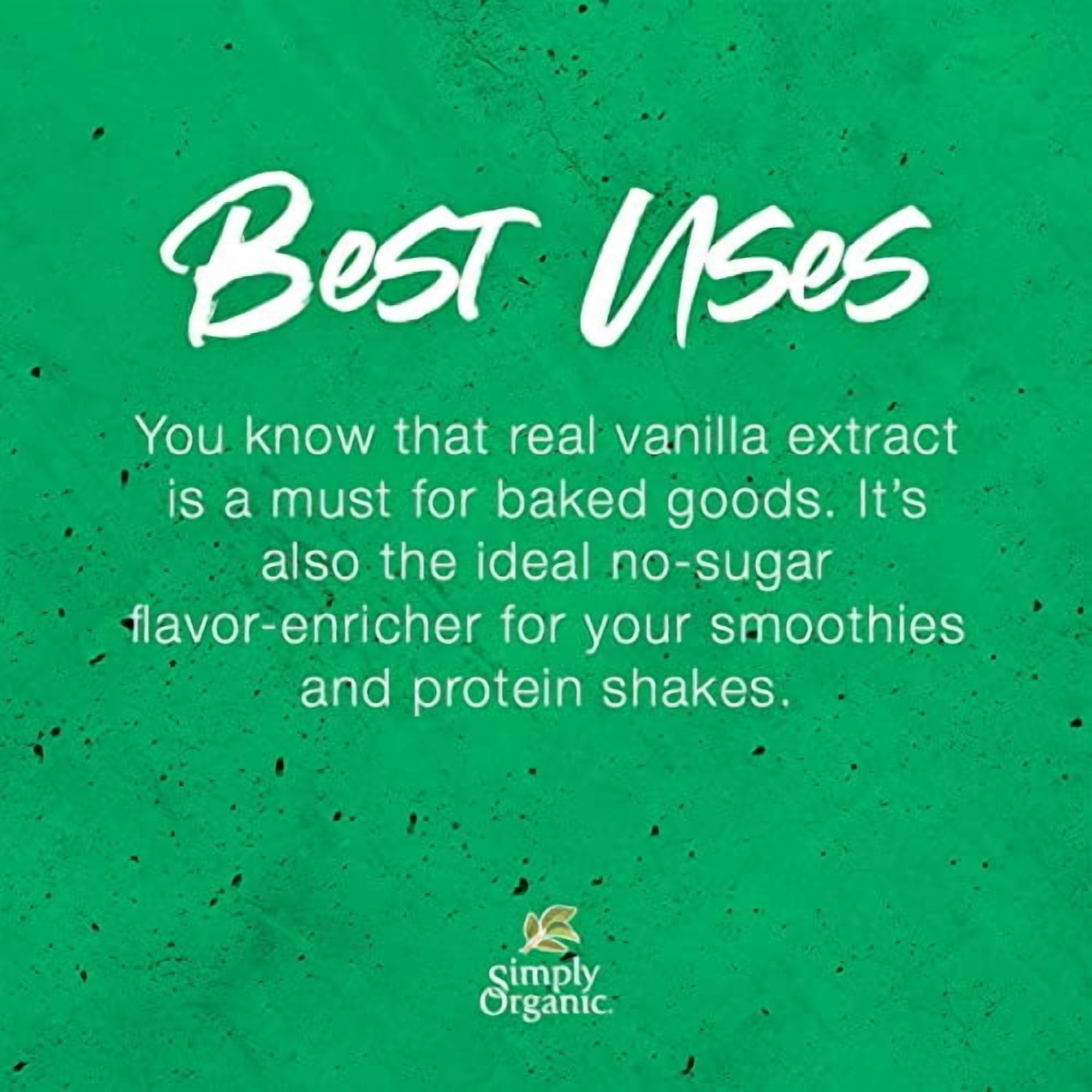 Simply Organic Vanilla Extract Certified Organic 4 oz. bottle