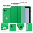 thumbnail image 3 of Funda MoKo para Samsung Galaxy Tab A9 Plus de 11 pulgadas 2023, color verde, 3 of 8