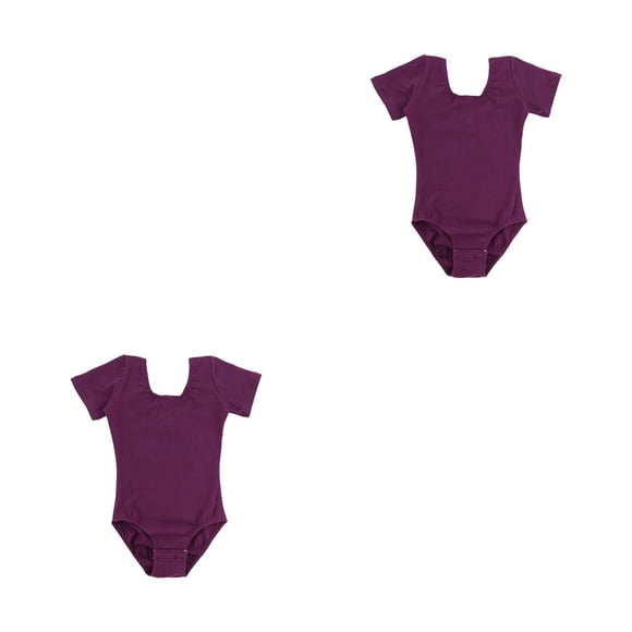 Minnieouse Traje de baile de Ballet elástico para niños, mono respetuoso con la piel, ropa de baile con forro transpirable, traje de fiesta Type10 NO10