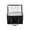 Black#0831-417, variant on Insulated Cooler Bag - Portable Thermal Lunch Bag for Food Travel Picnic and Grocery Black