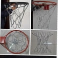 thumbnail image 4 of Chain basketball net Professional standard high performance basketball goal net Replacement basket, 4 of 5