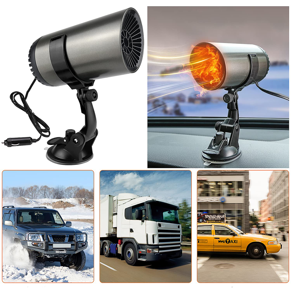 Car Cup Heater 24V HighPower Defogging And Defrosting Car Heating