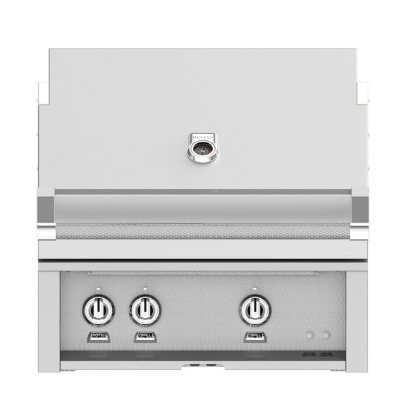 Hestan 30-inch Built-in Natural Gas Grill W/ Sear Burner & Rotisserie
