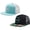 Green, Black, Blue, variant on BASSDASH Flat Brim Trucker Cap Adjustable Snapback Hat Mesh Back For Men Women