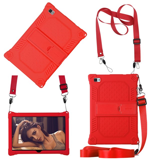 Protective Case For Teclast P30S P20HD 10.1"Tablet PC Silicone Cover Case For Teclast M40S M40Pro P20 M40plus red-rope M40S