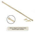 thumbnail image 3 of Achim Fantasia 5/8" Cafe Rod, 2" Projection 28-48", Brass, 3 of 5