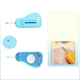 thumbnail image 4 of Magnetic Seam Guide for Sewing Machine with Seam Rippers, Multifunctional Hemmer Guide with Scale, Soft-Touch Grip for Accurate Stitching, Compact and Featherweight Sewing Kit,Blue, 4 of 6
