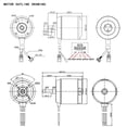 thumbnail image 5 of Modèle de Voiture 6368 190Kv 22-48V Moteur Sans Balais pour Planche à Roulettes Électrique, Modèle de Voiture, 5 of 5