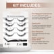 thumbnail image 3 of Kit de extensiones de pestañas Ardell Premapped Cat Eye, paquete de 4, 3 of 7
