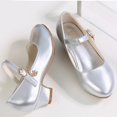 thumbnail image 6 of Otqutp Summer Shoes for 5-14 Years Flower Girls Shoes Small Leather Shoes Single Shoes Children Dance Shoes Girls Performance Shoes, 6 of 6