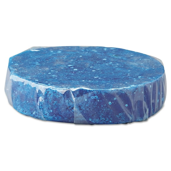 1PC Fresh Products Eco Fresh Non-Para Enzymatic Urinal Block with Enzymes, Cherry Scent, 2.5 oz, Blue, 12/Box
