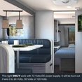 thumbnail image 4 of Facon RV Pendent Dining-Room Lamp with 2 Replaceable Bulbs(Included), 12V Interior Light with Switch for RV Motorhome Camper Trai, 4 of 9