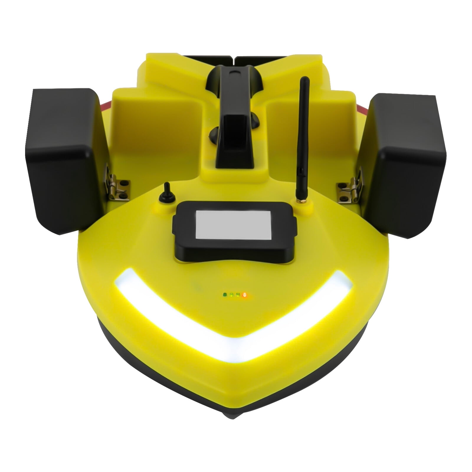 Fishing Bait Boat with GPS & BeiDou Positioning, 1640FT Long Range, 12000mAh Battery 4H Runtime, Dual Motors Cruise Control, Auto Return, 4.4LB Capacity RC Boat for Pond Lake