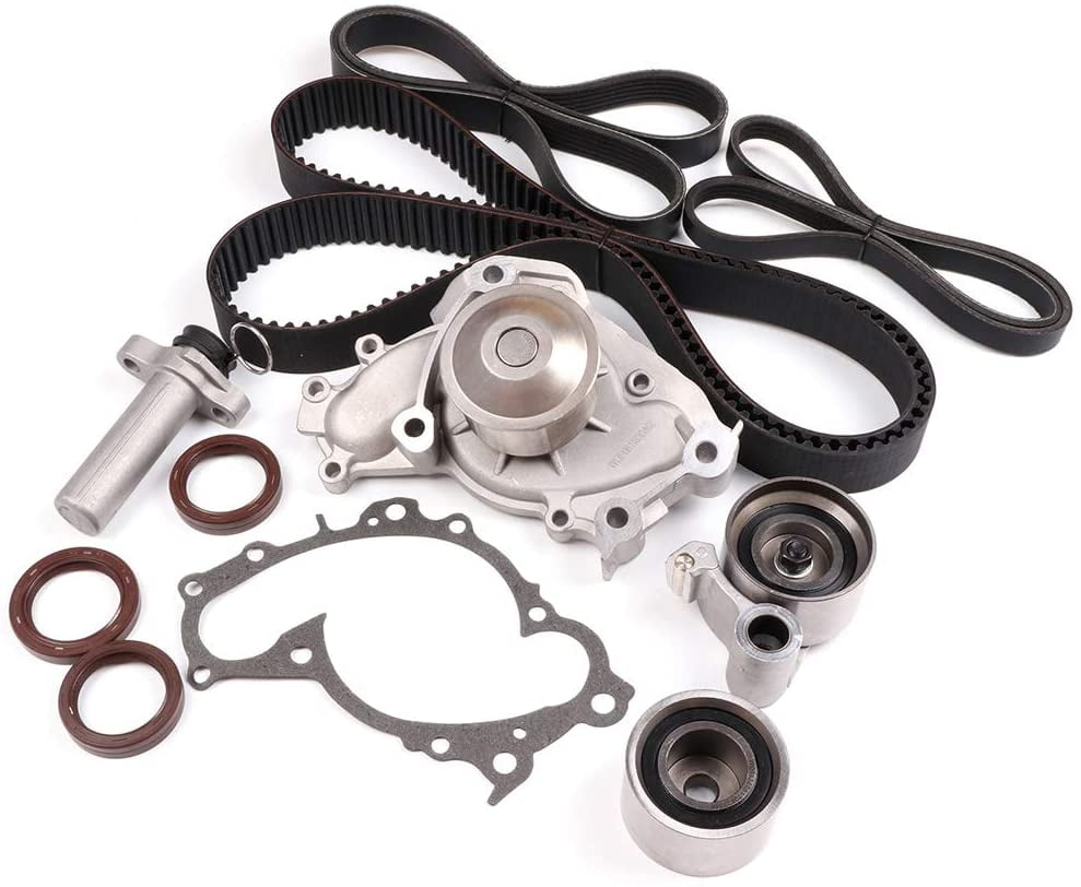 1994-2001 Le 1995-2004 Toyota Avalon Timing Belt Water Pump Kit fits for 1994 1995 1996 1997 1998 1999 2000 2001 Toyota Camry 1998-2003 Toyota Sienna 1999-2003 Toyota Solara 1999-2003 Lexus RX300