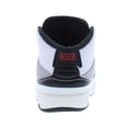thumbnail image 3 of Nike Jordan 2 Retro Infant/Toddler Shoes Size 8, Color: White/Fire Red/Black Sail, 3 of 5