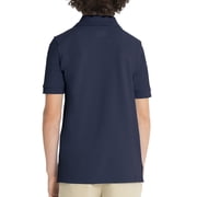Real School Uniforms Collared Comfort Fit Solid Print Cotton Polyester, Polo Shirts (Unisex)