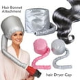 thumbnail image 5 of Portable Soft Hair Drying Cap Bonnet Hood Hat Womens Blow Home Hairdressin I5R7, 5 of 8