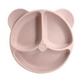 thumbnail image 1 of Platos de silicona para niños pequeños Platos para bebés Apto para lavavajillas y microondas Platos de silicona antideslizantes e irrompibles para niños, 1 of 8