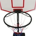thumbnail image 3 of ZENY Portable Height Adjustable 4 -7 FT Basketball Hoop Basketball Stand W/ Wheels Black, 3 of 6