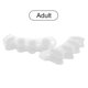 thumbnail image 1 of 2 separadores de dedos Hallux Valgus Corrector Hammer Straightener (blanco adulto) Ygjytge Cuidado Belleza, 1 of 3