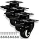 thumbnail image 1 of Juego de ruedas giratorias de alta resistencia de 2 pulgadas con freno x4 GCFoir, 1 of 9