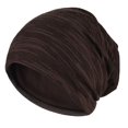 thumbnail image 2 of Knitted Hat Striped Baggy Slouchy Thin Breathable Windproof Solid Color Spring Autumn Women Men Beanie Skull Ca, 2 of 8