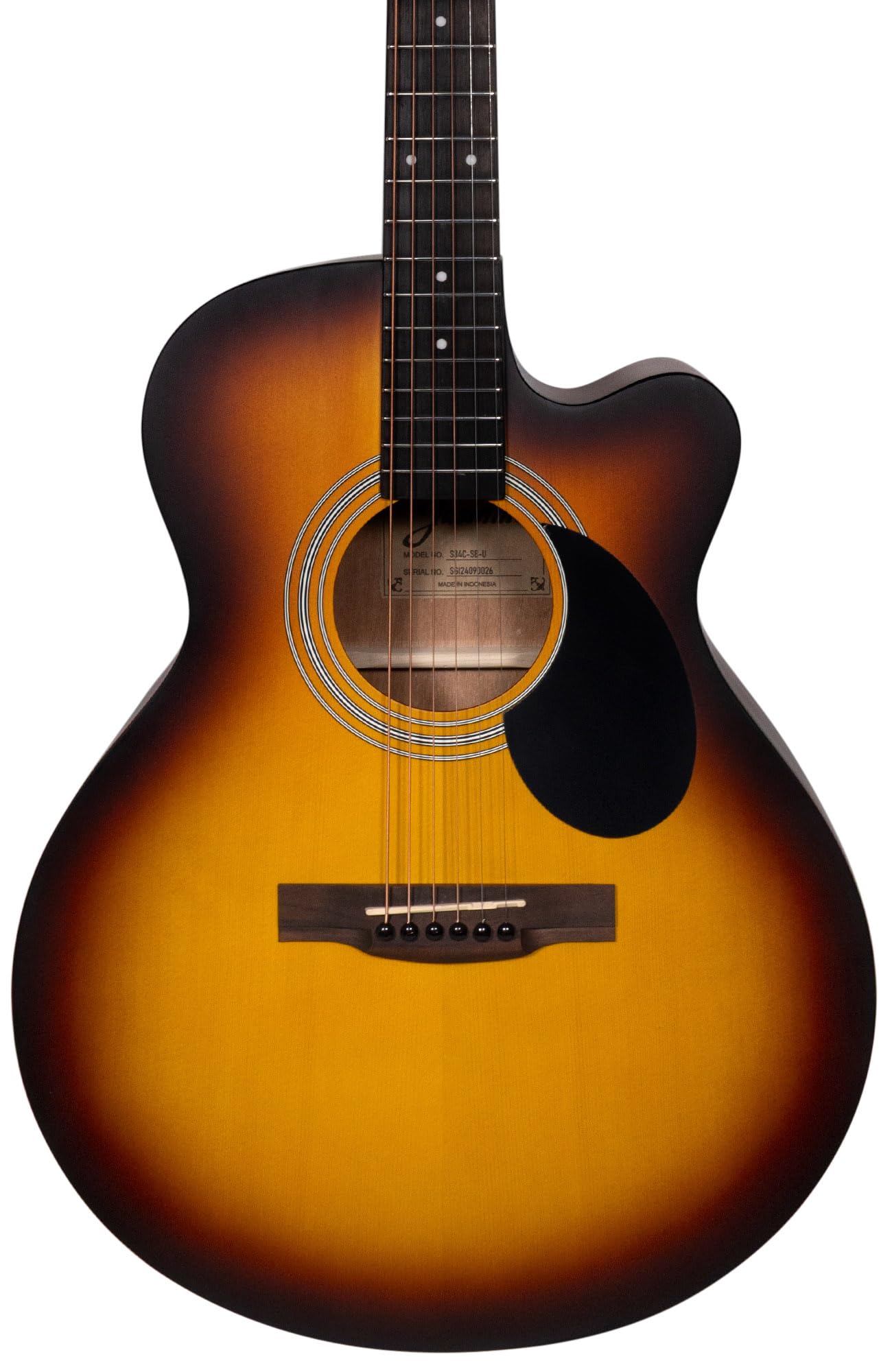 Jasmine S34C Orchestra Style Acoustic Guitar - Sunburst