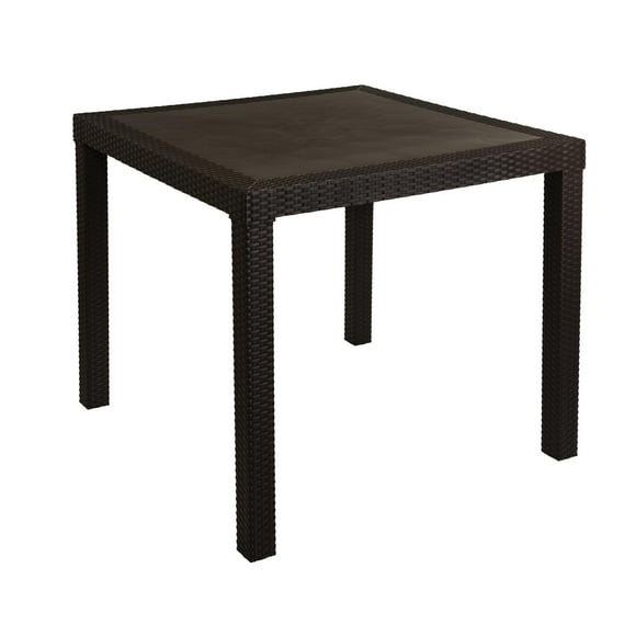 Mesa de Comedor Tipo Rattan Elly Decor ED-MDR01 72x80x80 cm
