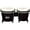 Black, variant on Toca Synergy Series Bongo Set Transparent Black