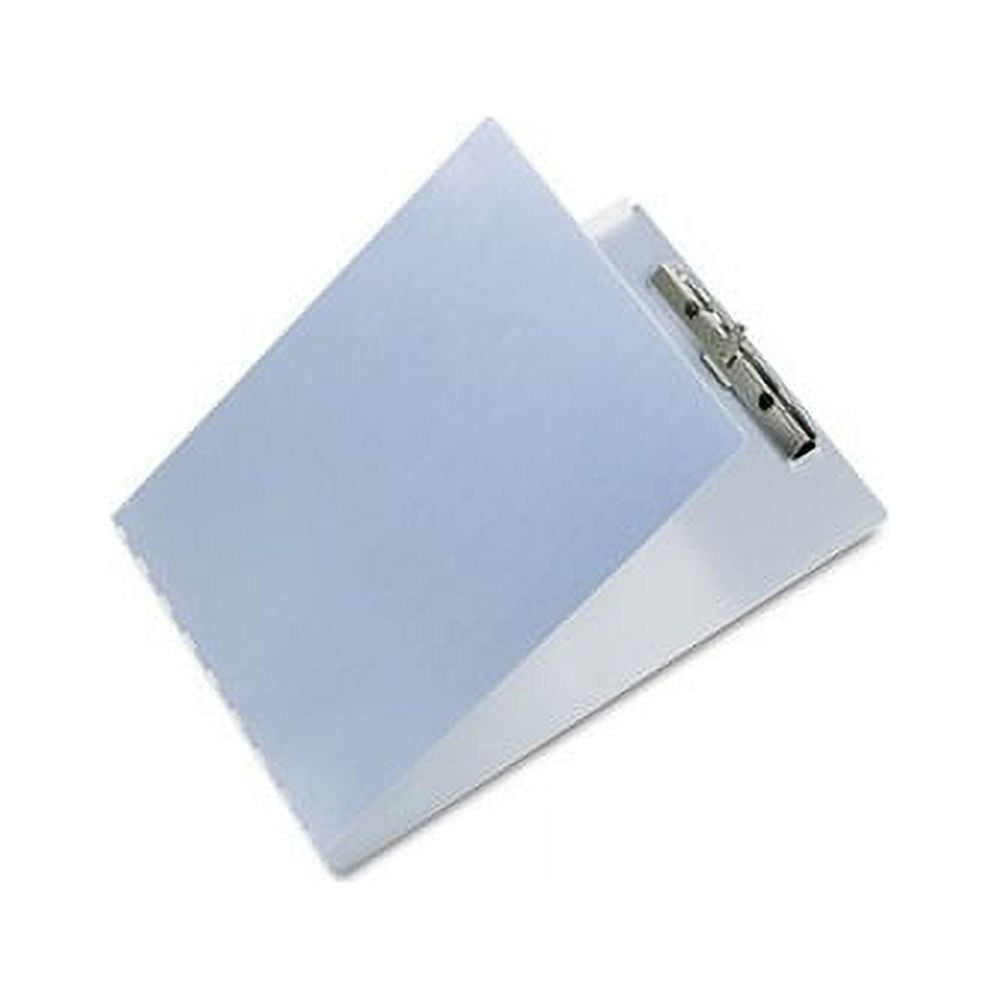 Aluminum Clipboard w/Writing Plate 1/2" Clip Cap, 8 1/2 x 12 Sheets, Silver