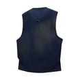 thumbnail image 5 of Ynynloco Men's Casual Lightweight Fishing Vest Utility Safari Travel Vest with Pockets Outdoor Work Photo Cargo Fly Summer Vest, 5 of 5