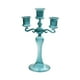 thumbnail image 5 of Portavelas de cristal, portavelas cónico, adorno de candelabro, portavelas de cristal, portavelas de cena para chimenea, fiesta, aniversario Azul, 5 of 9