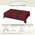 thumbnail image 6 of Rectangle Table Cloth, Old Scotsman Clan Donnachaidh Robertson Tartan Resistant Washable Tablecloth Decorative Table Cover for Dining, Indoor and Outdoor, 6 of 6