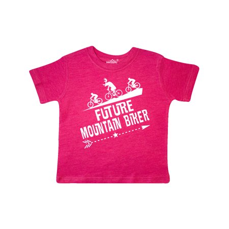 

Inktastic Future Mountain Biker Biking Gift Toddler Boy or Toddler Girl T-Shirt